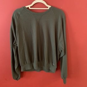 Hunter Green Lightweight Hollister Sweater